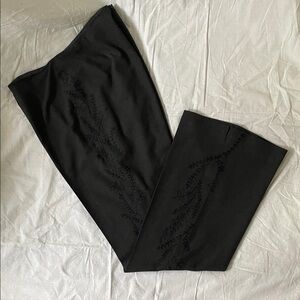 Dressy Flared Gray Pants/Slacks SZ 12